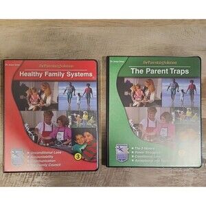 The Parenting Solution Volume 2 & 3 Dr. James Jones 3 Audio Cds & Guides